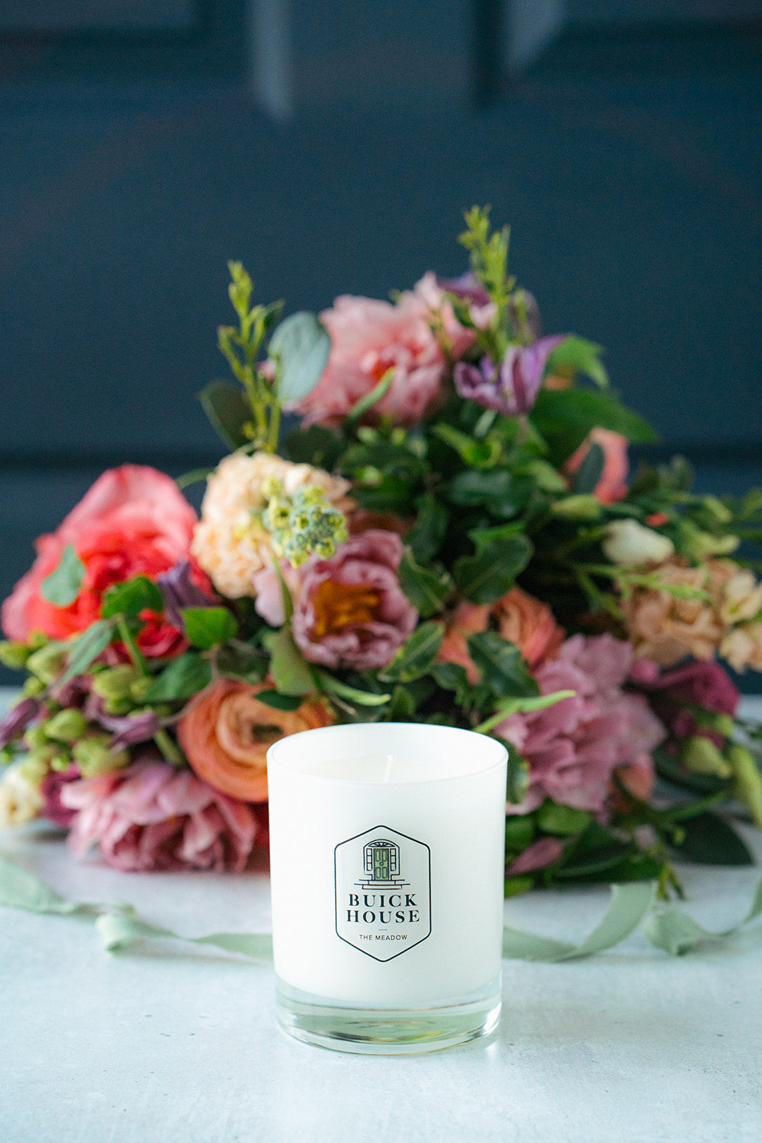 Love on Mothers Day Bouquet + Buick House Candle (10% OFF & Free Delivery)